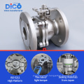 DIN Pn16 Stainless Steel ISO5211 Flange Ball Valve